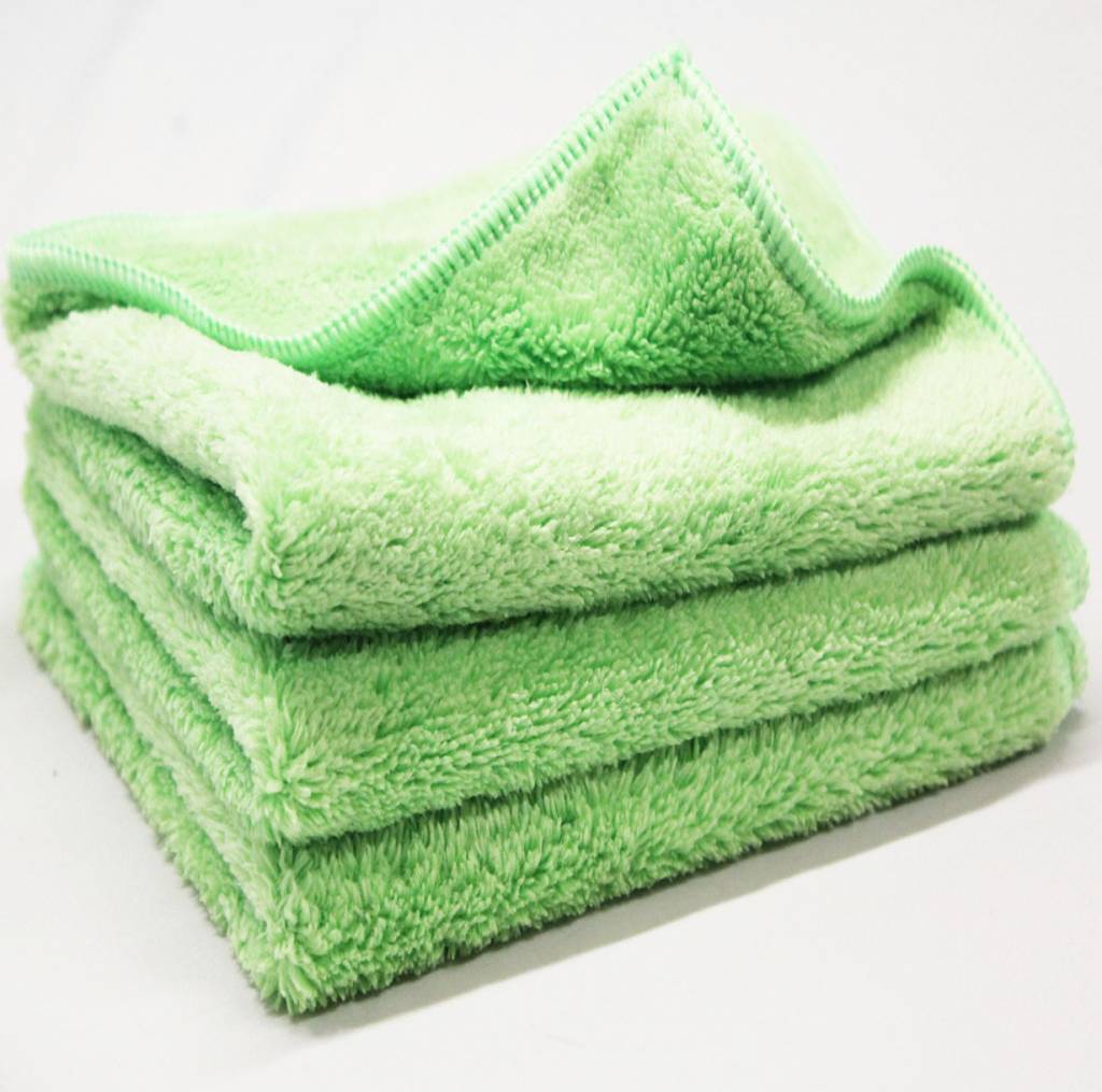 Nano Microvezeldoeken 32 x 36 cm. groen 3 st