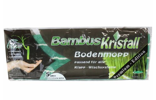 Bambus Kristall microvezel vloermop