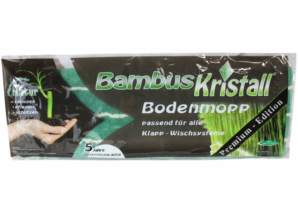 Bambus Kristall microvezel vloermop