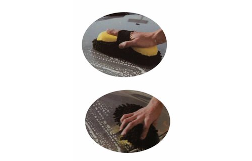 Microvezel Spons chenille 2 in 1 "Dunlop"