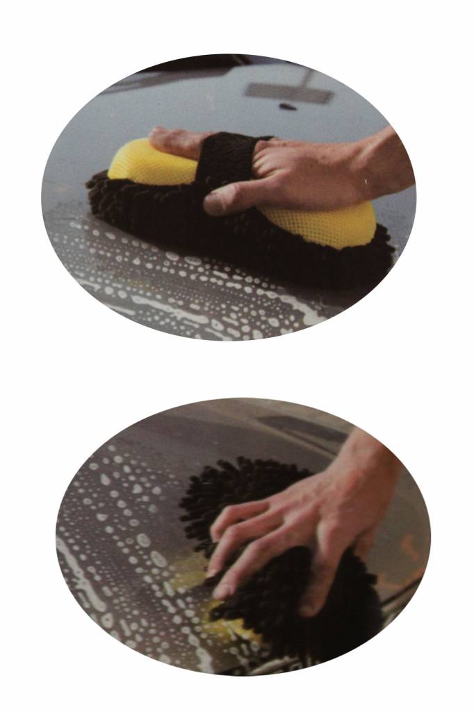 Microvezel Spons chenille 2 in 1 "Dunlop"