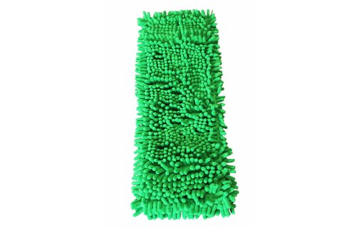 Vloermop Doek Fluffy Microvezel 45 cm. Groen