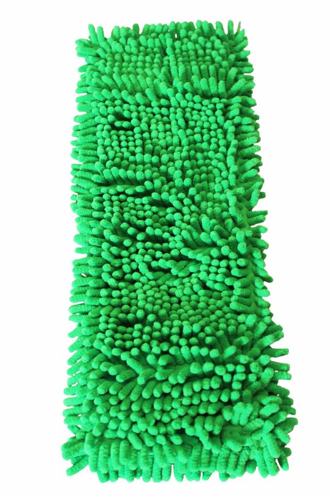 Vloermop Doek Fluffy Microvezel 45 cm. Groen
