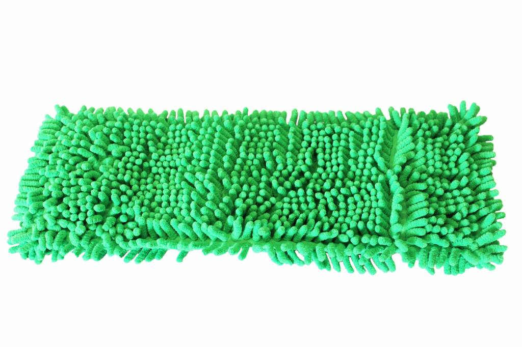 Vloermop Doek Fluffy Microvezel 45 cm. Groen
