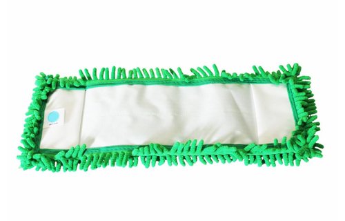 Vloermop Doek Fluffy Microvezel 45 cm. Groen