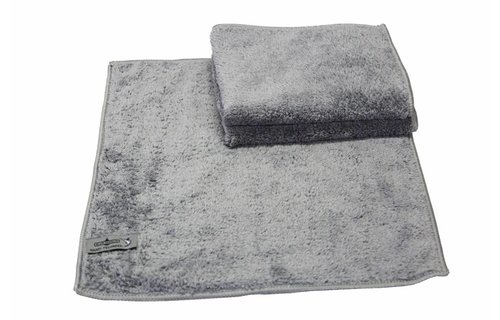 Nano Microvezeldoeken 32 x 36 cm. grijs 3 st