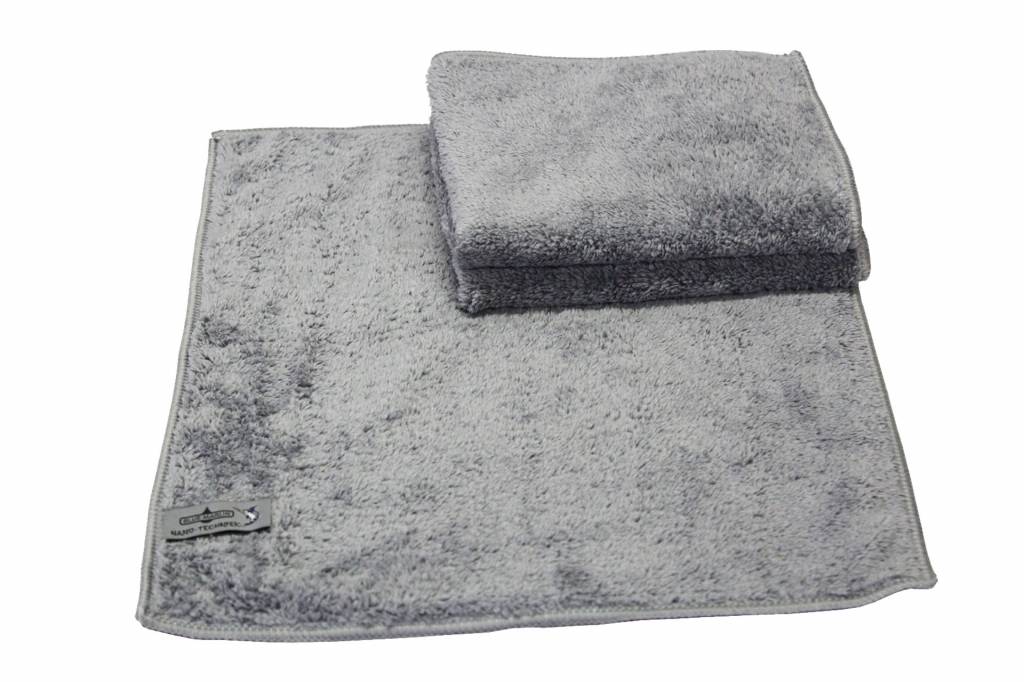 Nano Microvezeldoeken 32 x 36 cm. grijs 3 st Nano Microvezeldoeken 32 x 36 cm. grijs 3 st