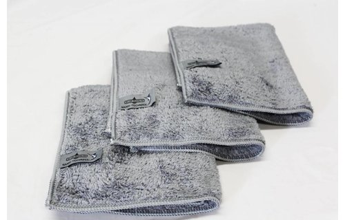 Nano Microvezeldoeken 32 x 36 cm. grijs 3 st