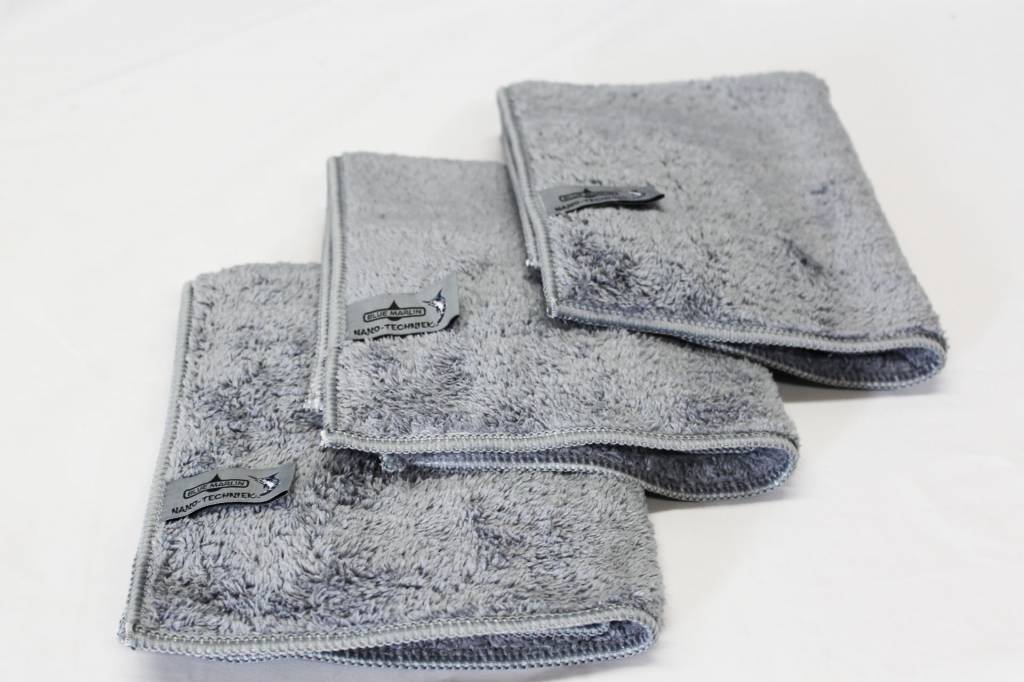 Nano Microvezeldoeken 32 x 36 cm. grijs 3 st Nano Microvezeldoeken 32 x 36 cm. grijs 3 st