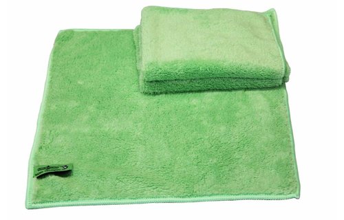 Nano Microvezeldoeken 32 x 36 cm. groen 3 st