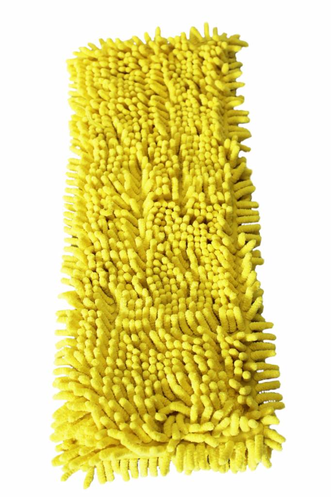 Vloermop Doek Fluffy Microvezel 45 cm. Geel