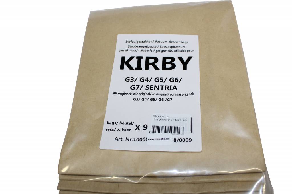 KIRBY Generation 3/ 4/ 5/ 6/ G7/ G10/ Stofzuigerzakken KIRBY Generation 3/ 4/ 5/ 6/ G7/ G10/ Stofzuigerzakken