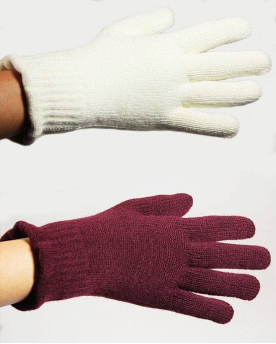 Dames Handschoenen met pels in verschillende kleuren