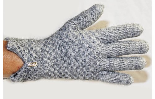 Dames Handschoenen met pels Glitterstone