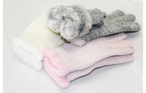 Kinderhandschoenen met Lurex