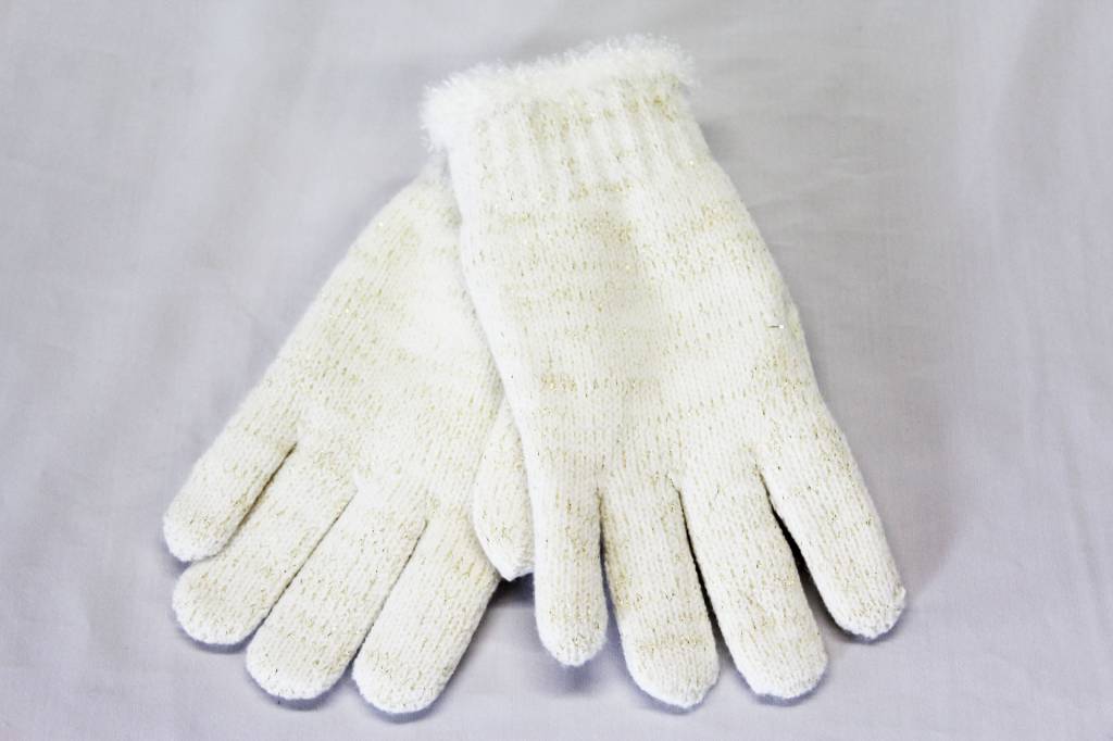 Kinderhandschoenen met Lurex