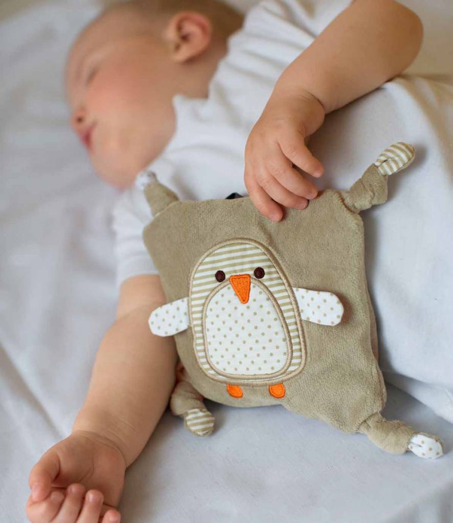 Warmteknuffel Penguin met Koolzaadvulling