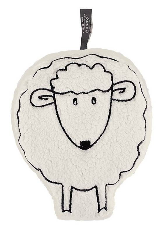 Kersenpitkussen Schaap extra zacht 16 cm.