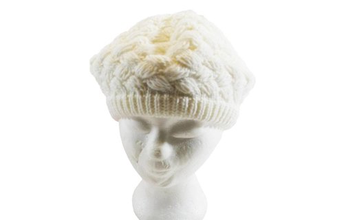 Baret Dames gebreid in verschillende Kleuren