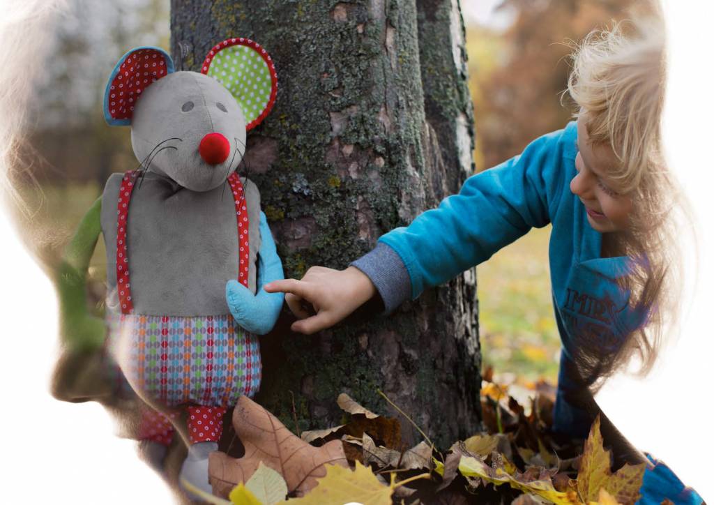 Warmteknuffel Funny Fred met kruik 0,8 L.