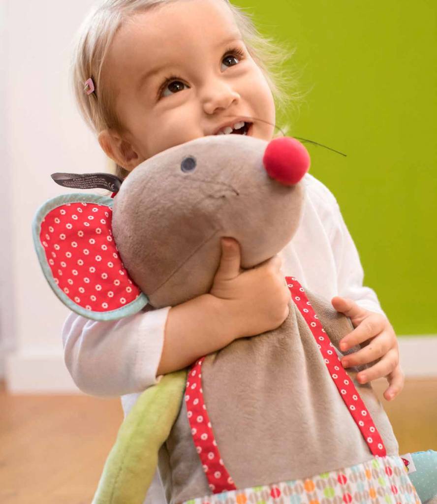 Warmteknuffel Funny Fred met kruik 0,8 L.