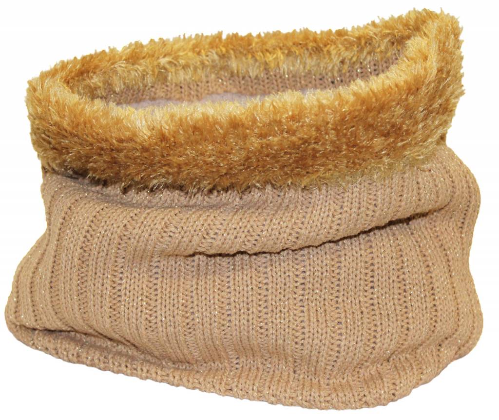 Colsjaal Dames "Snood met Bont"  verschillende kleuren Colsjaal Dames "Snood met Bont"  verschillende kleuren