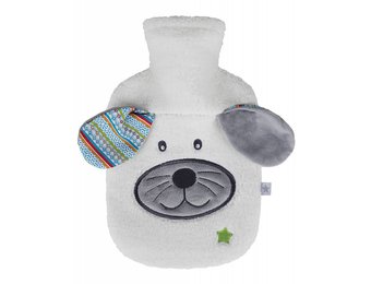 Warmwaterkruik 0,8 L. Dodo dog Velours ecru