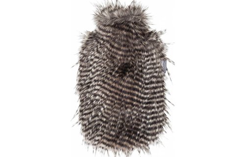 Warmwaterkruik 2 L. kwaliteit nep bont / feather look