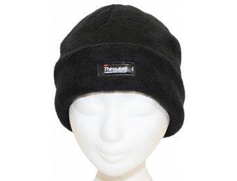 Muts polar fleece 40 gr. Zwart