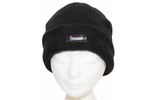 Muts polar fleece 40 gr. Zwart