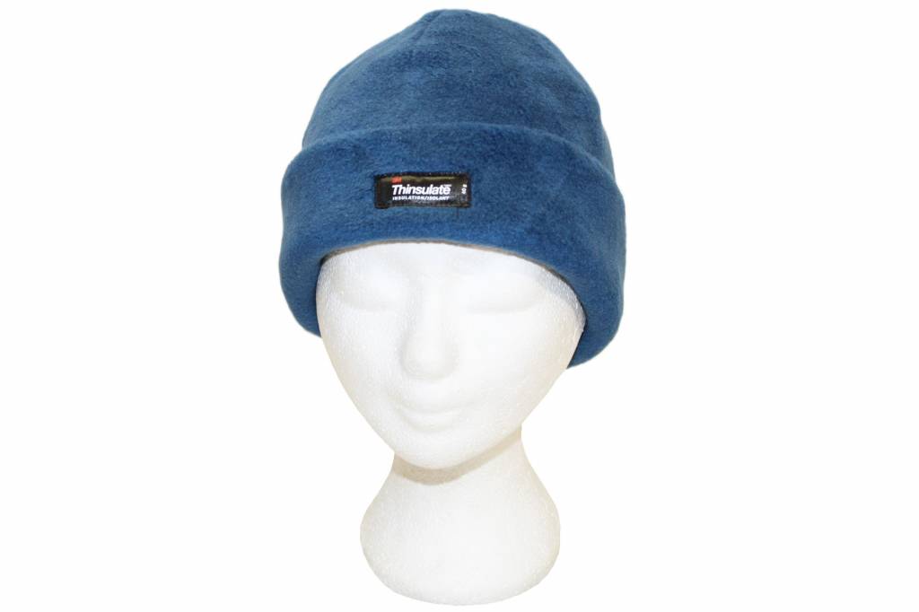 Muts polar fleece 40 gr. Denim blauw Muts polar fleece 40 gr. Denim blauw