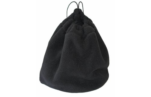 Buff Neckwarmer dubbel Fleece zwart