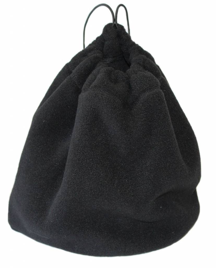 Buff Neckwarmer dubbel Fleece zwart