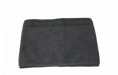 Buff Neckwarmer dubbel Fleece zwart