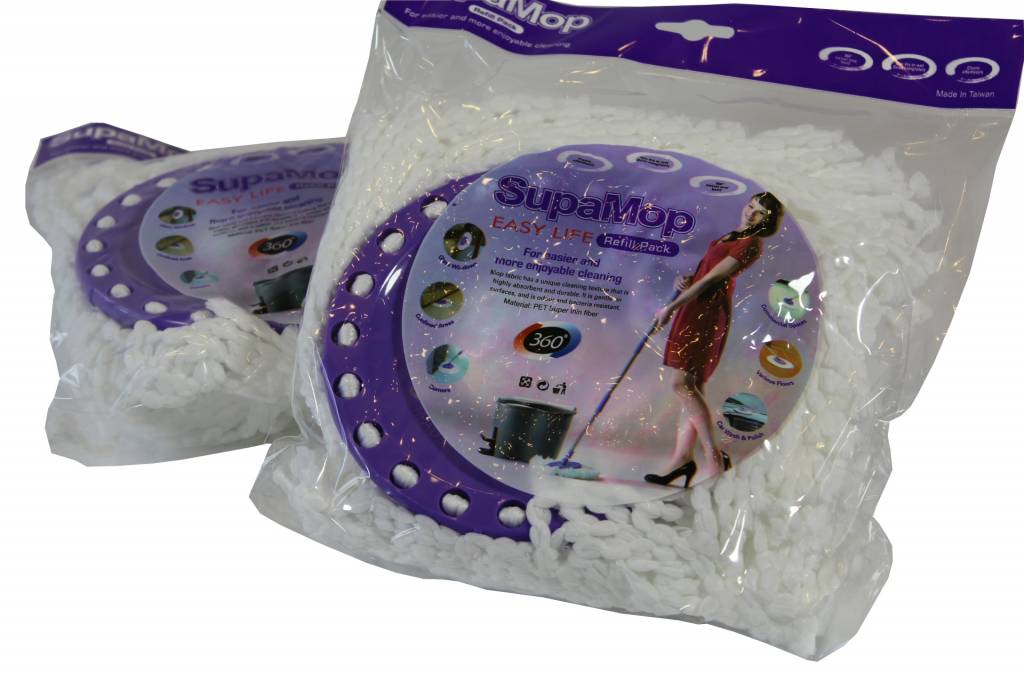 Supa mop vervangmop Microvezel