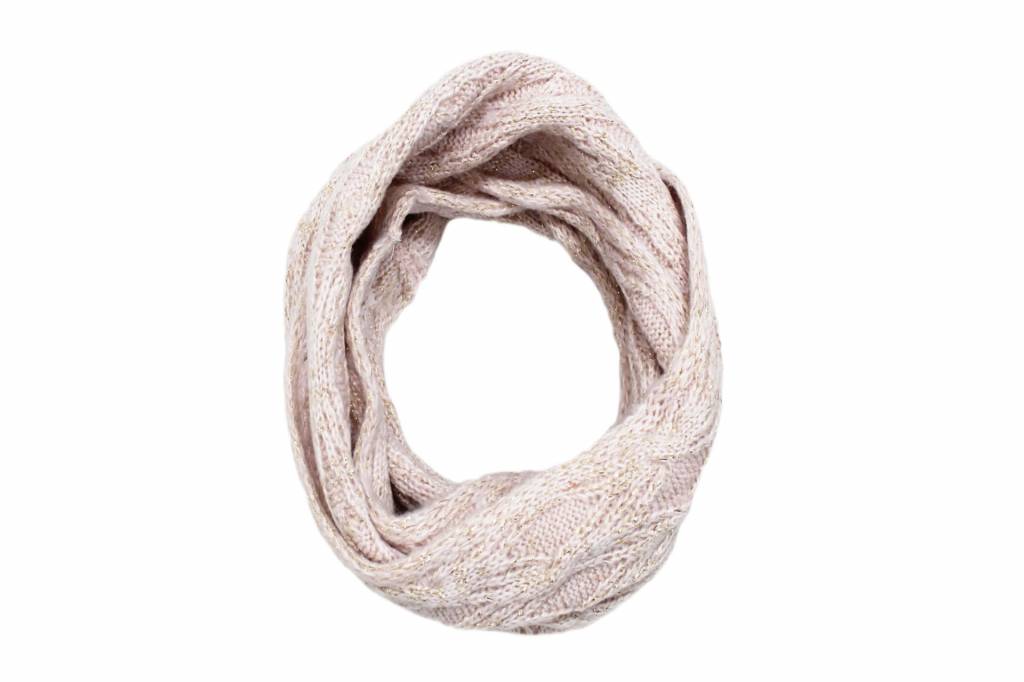 Meisjes Sjaal Lurex Roze