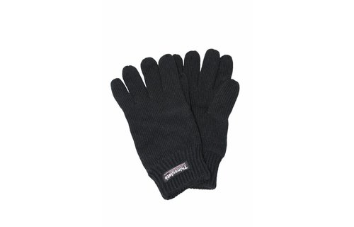 Gebreide Heren Handschoenen Thinsulate Zwart Gebreide Heren Handschoenen Thinsulate Zwart