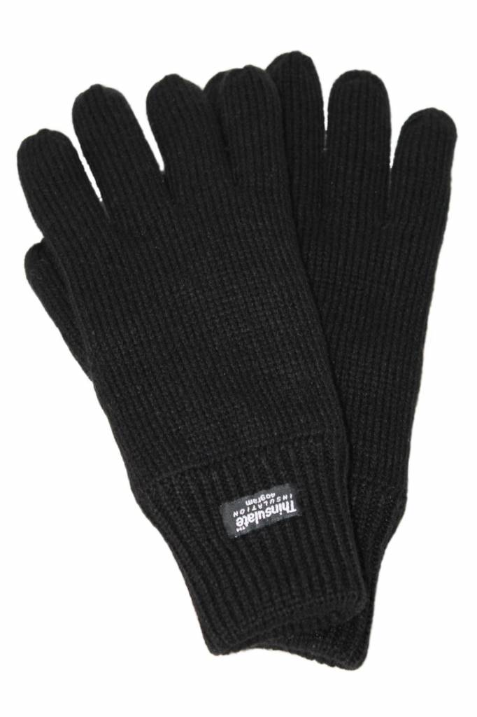 selecteer aantrekkelijk laten vallen Gebreide Dames Handschoenen Thinsulate Zwart | Megatip.be