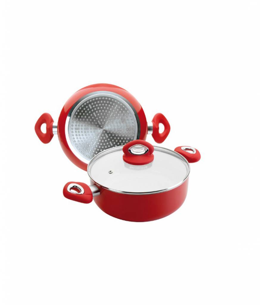 Ceramique Kookpot met deksel Vital verschillende maten