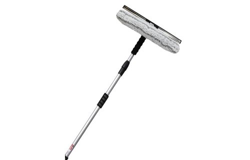 Telescoopsteel Hydro + Professioneel Inox Combi Raamwasser waterdoorlatend 40 cm.