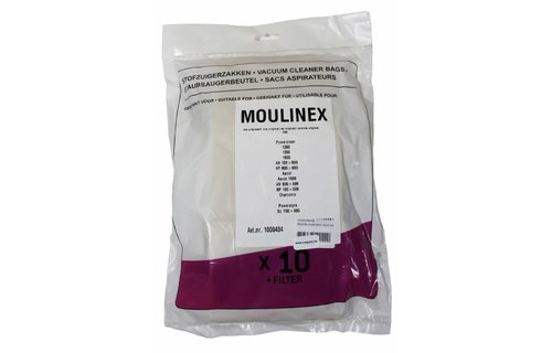 Moulinex Powerclean , Powerstyle Stofzuigerzakken 10 st.