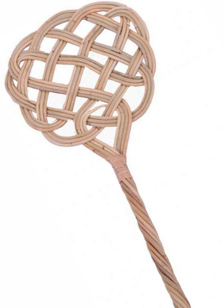 Mattenklopper Rotan zwaar 3-slag Mattenklopper Rotan zwaar 3-slag