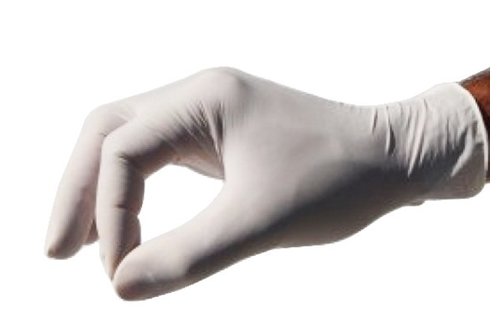 Latex handschoenen gepoederd per 100 st.