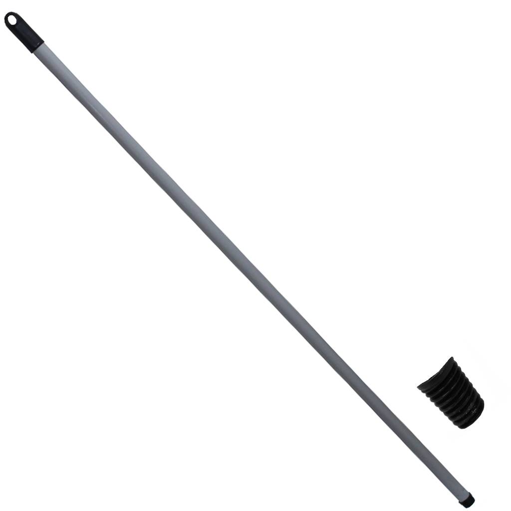 Borstelsteel Grijs gelakt 140 cm. Ø 24 mm. d./dr Borstelsteel Grijs gelakt 140 cm. Ø 24 mm. d./dr