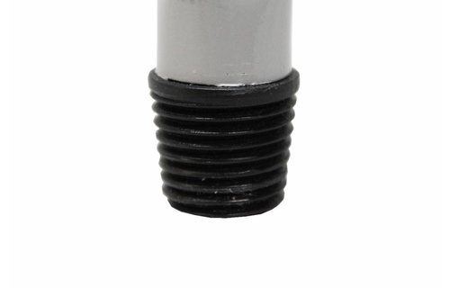 Borstelsteel Grijs gelakt 140 cm. Ø 24 mm. d./dr Borstelsteel Grijs gelakt 140 cm. Ø 24 mm. d./dr