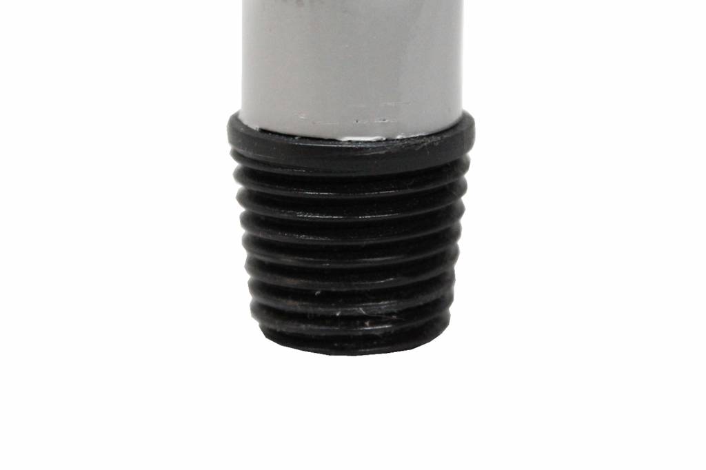 Borstelsteel Grijs gelakt 140 cm. Ø 24 mm. d./dr Borstelsteel Grijs gelakt 140 cm. Ø 24 mm. d./dr