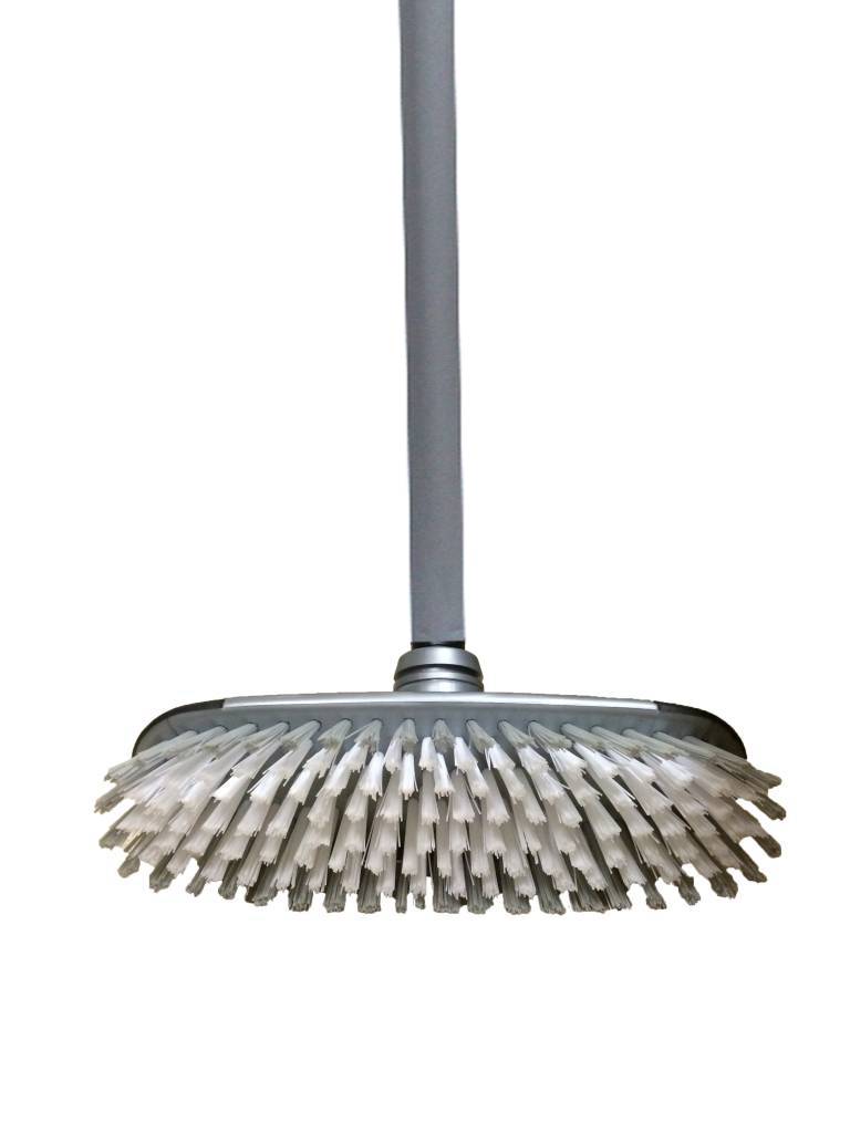 Harde Vloerborstel Grijs Synthetisch (Schuurborstel)