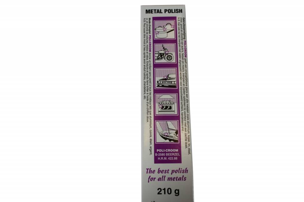 Poli-Croom Metal polisch Tube 210 gram