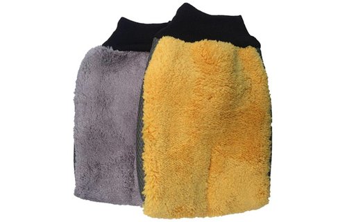 Microvezel Handschoen 15 x 28 cm " Car wash Multi 4 in 1 " Microvezel Handschoen 15 x 28 cm " Car wash Multi 4 in 1 "