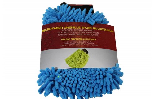 Microvezel handschoen Fluffy chenille verschillende kleuren Microvezel handschoen Fluffy chenille verschillende kleuren